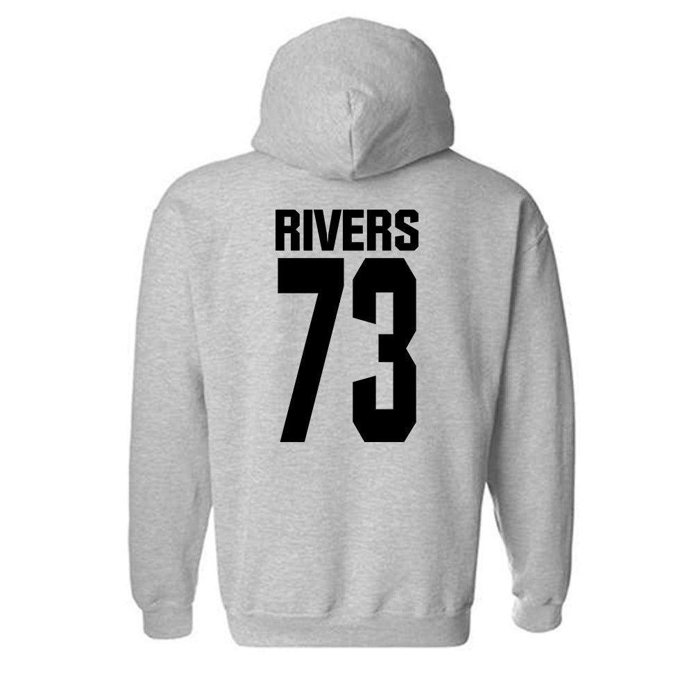 NC State - NCAA Football : Darion Rivers - Classic Shersey Hooded Sweatshirt