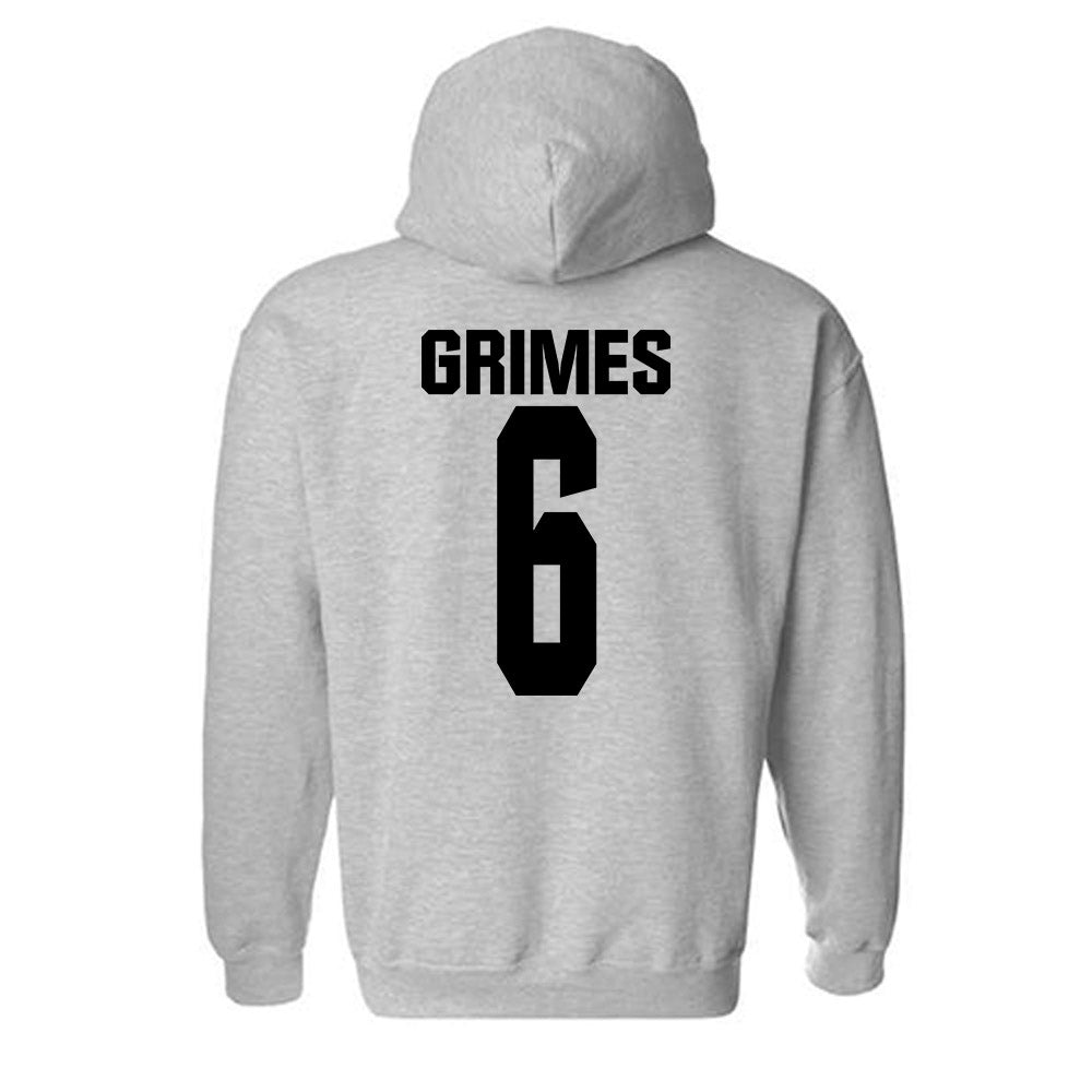 NC State - NCAA Football : Wesley Grimes - Classic Shersey Hooded Sweatshirt