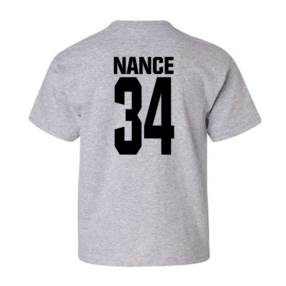 NC State - NCAA Baseball : Anderson Nance - Classic Shersey Youth T-Shirt-1