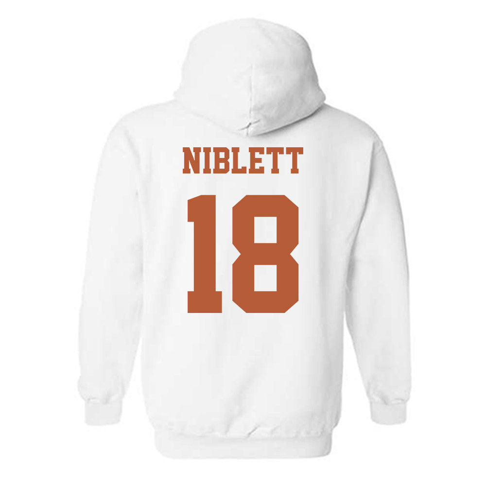 Texas - NCAA Football : Ryan Niblett - Classic Shersey Hooded Sweatshirt