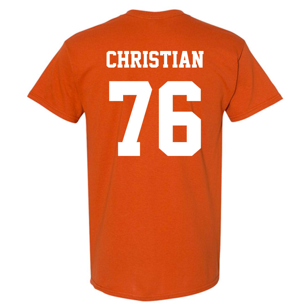 Texas - NCAA Football : Jackson Christian - Classic Shersey T-Shirt-1