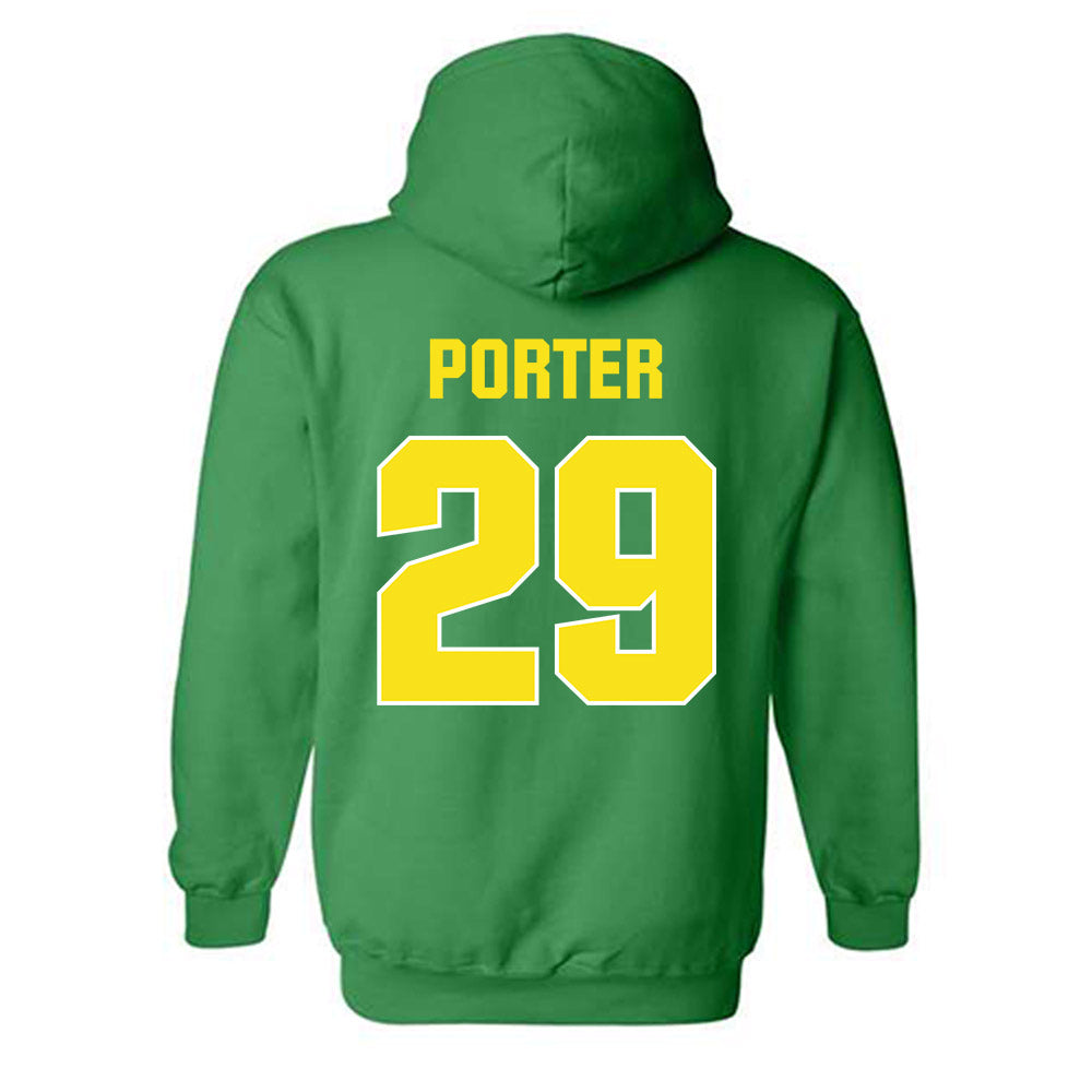 Oregon - NCAA Football : Ashton Porter - Sports Shersey Hooded Sweatshirt-1