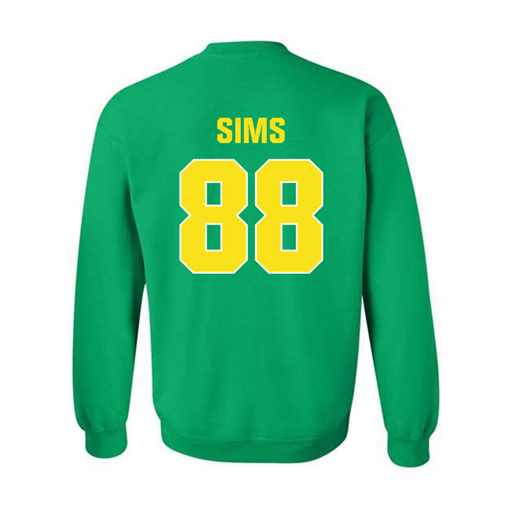 Oregon - NCAA Football : Xadavien Sims - Sports Shersey Crewneck Sweatshirt-1
