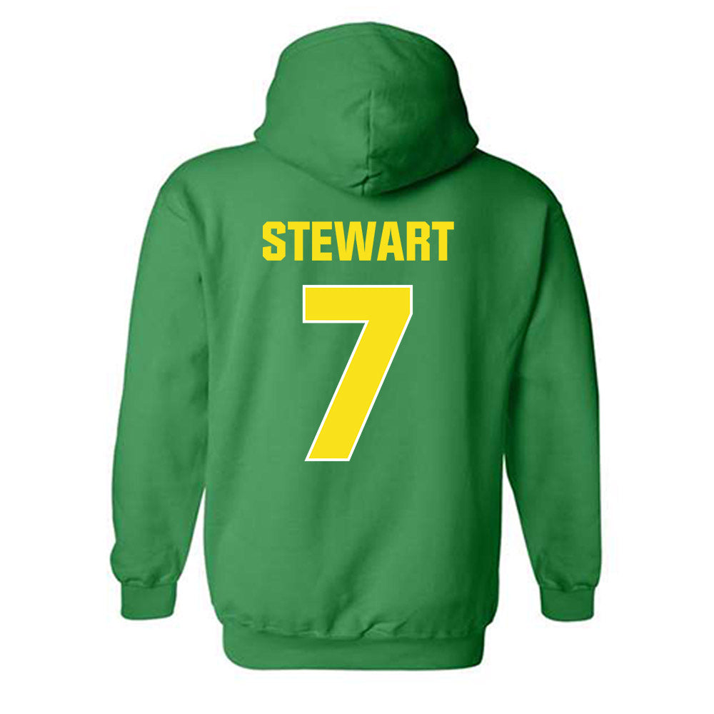 Oregon - NCAA Football : Evan Stewart - Sports Shersey Hooded Sweatshirt-1