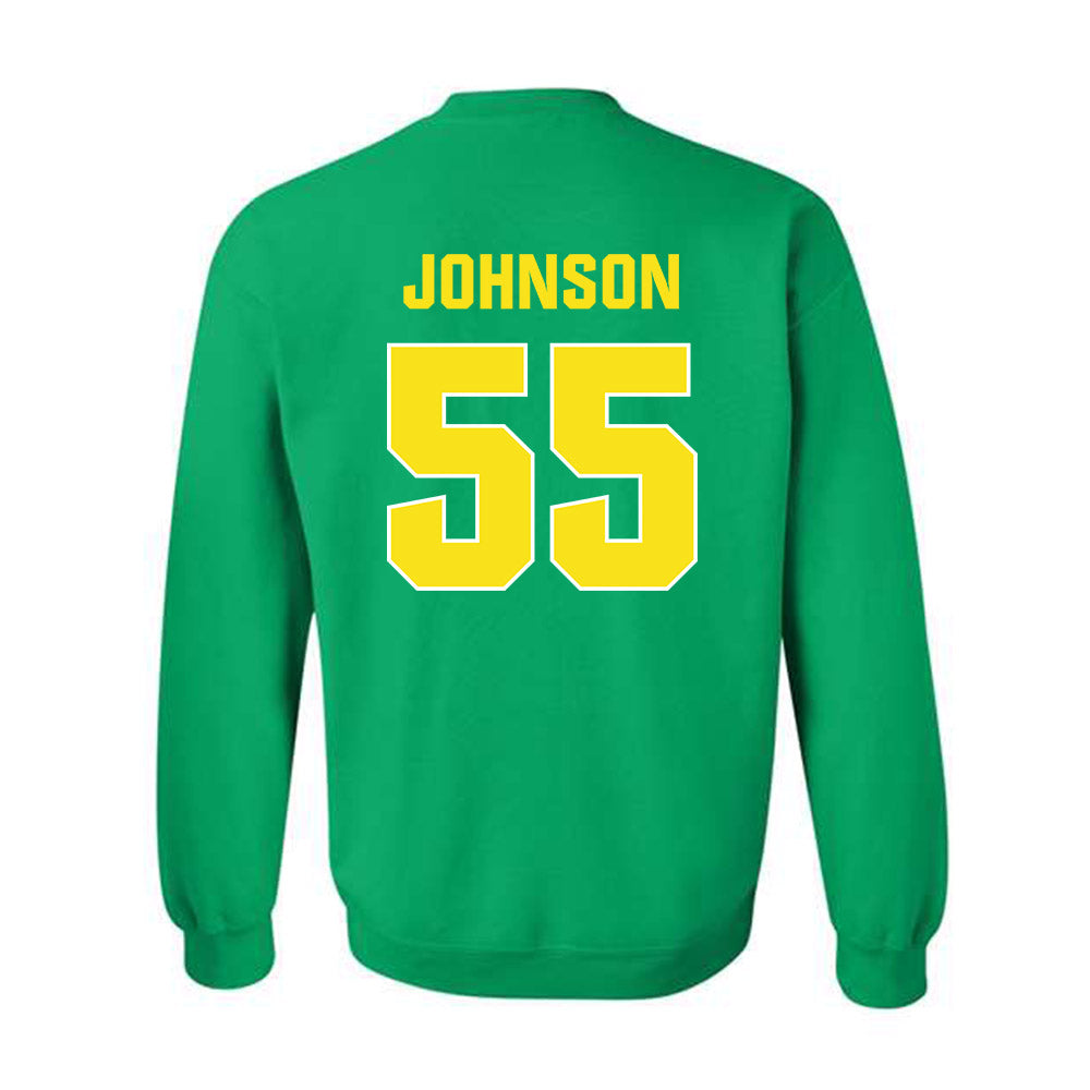 Oregon - NCAA Football : Matthew Johnson - Sports Shersey Crewneck Sweatshirt-1