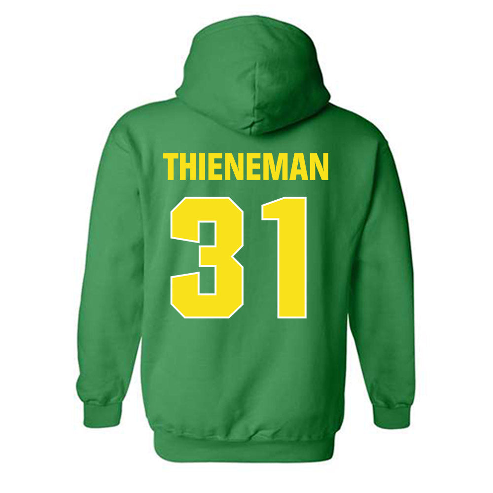 Oregon - NCAA Football : Dillon Thieneman - Sports Shersey Hooded Sweatshirt-1