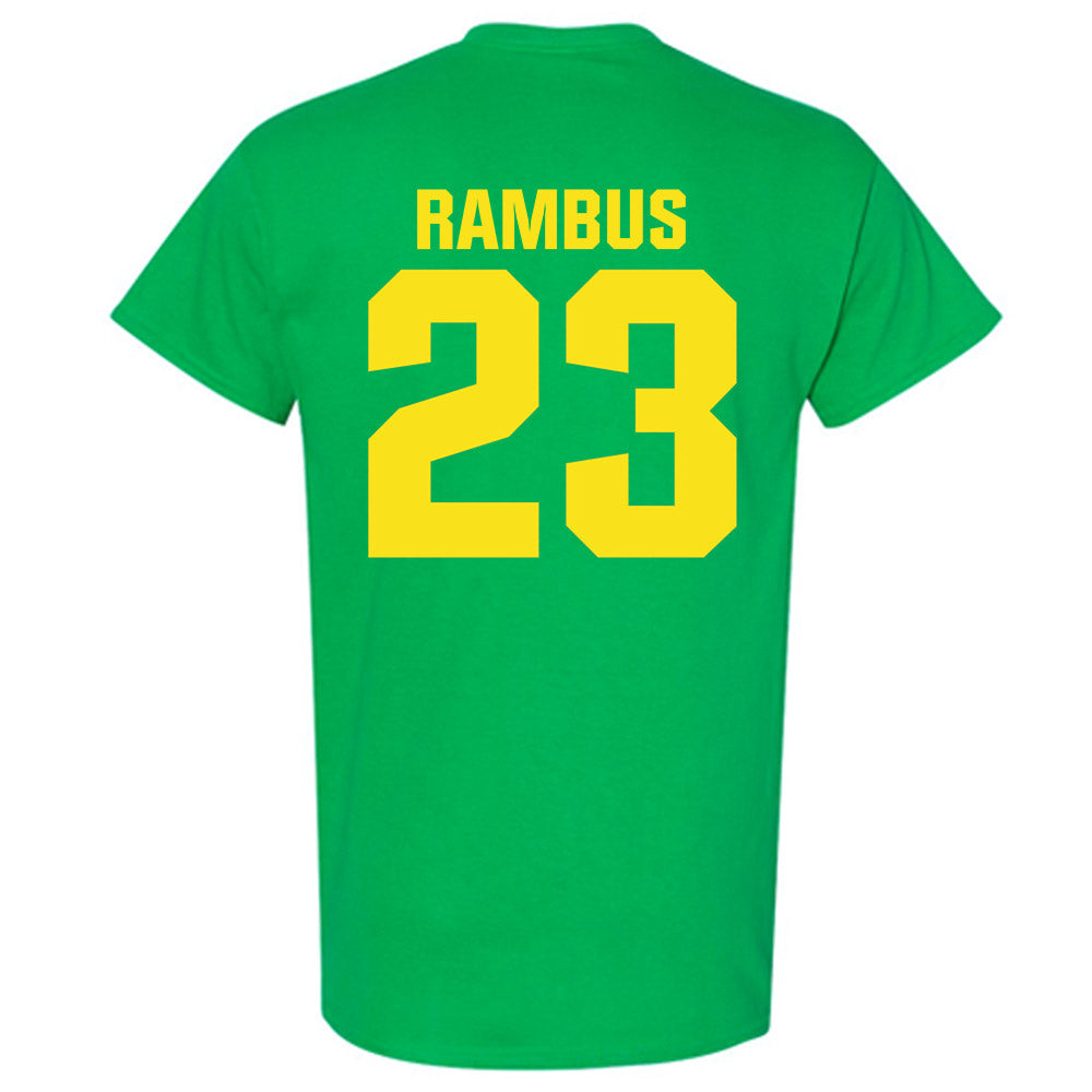 Oregon - NCAA Women's Basketball : Sarah Rambus - Sports Shersey T-Shirt-1