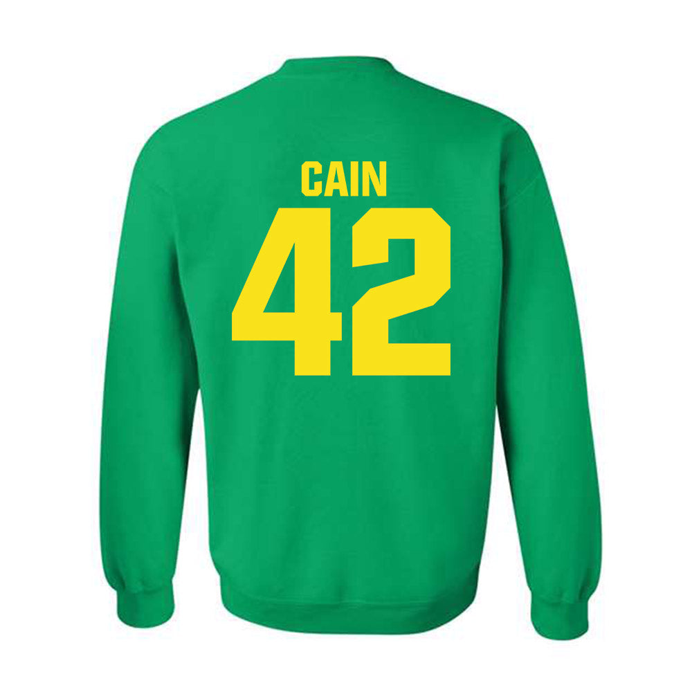 Oregon - NCAA Women's Basketball : Avary Cain - Sports Shersey Crewneck Sweatshirt-1