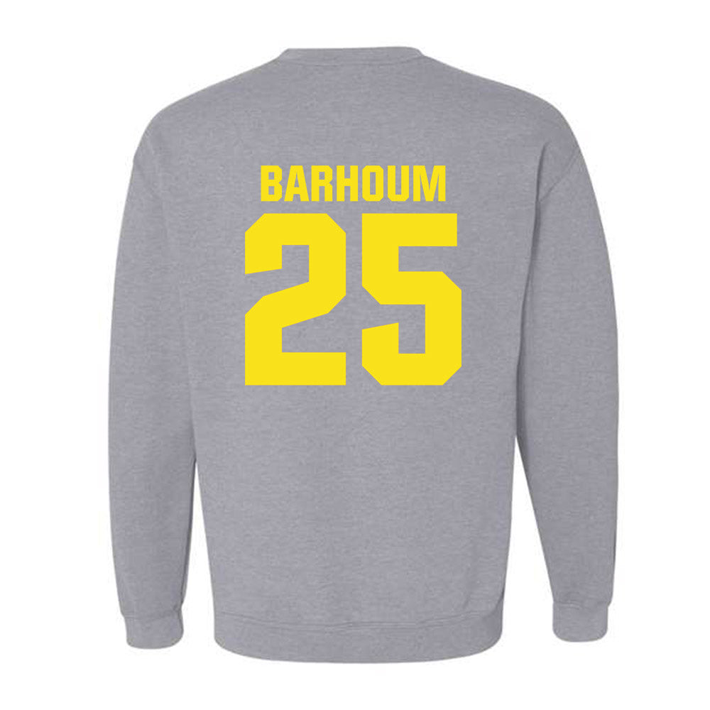 Oregon - NCAA Women's Basketball : Sara Barhoum - Sports Shersey Crewneck Sweatshirt-1