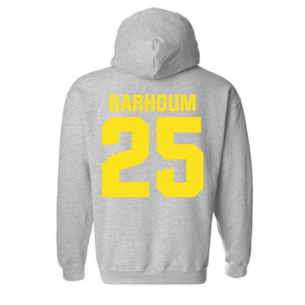 Oregon - NCAA Women's Basketball : Sara Barhoum - Sports Shersey Hooded Sweatshirt-1