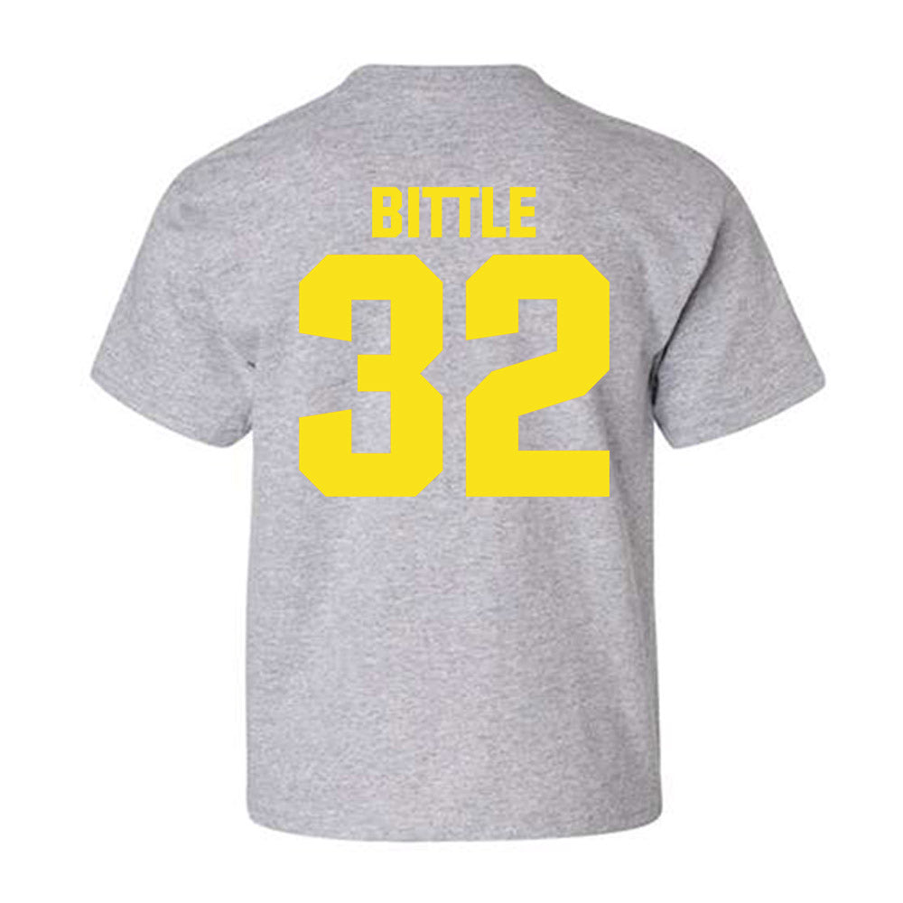 Oregon - NCAA Men's Basketball : Nate Bittle - Sports Shersey Youth T-Shirt-1