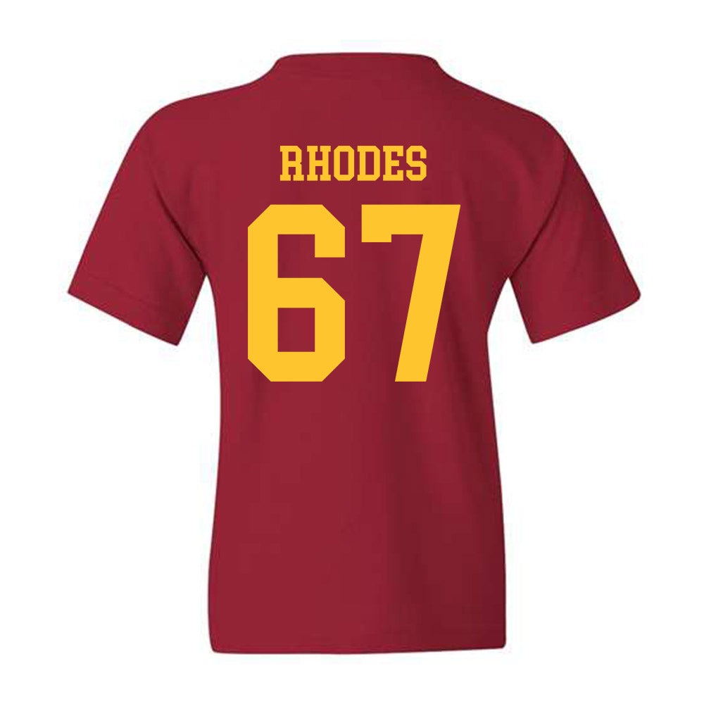 Iowa State - NCAA Football : Carson Rhodes - Sports Shersey Youth T-Shirt