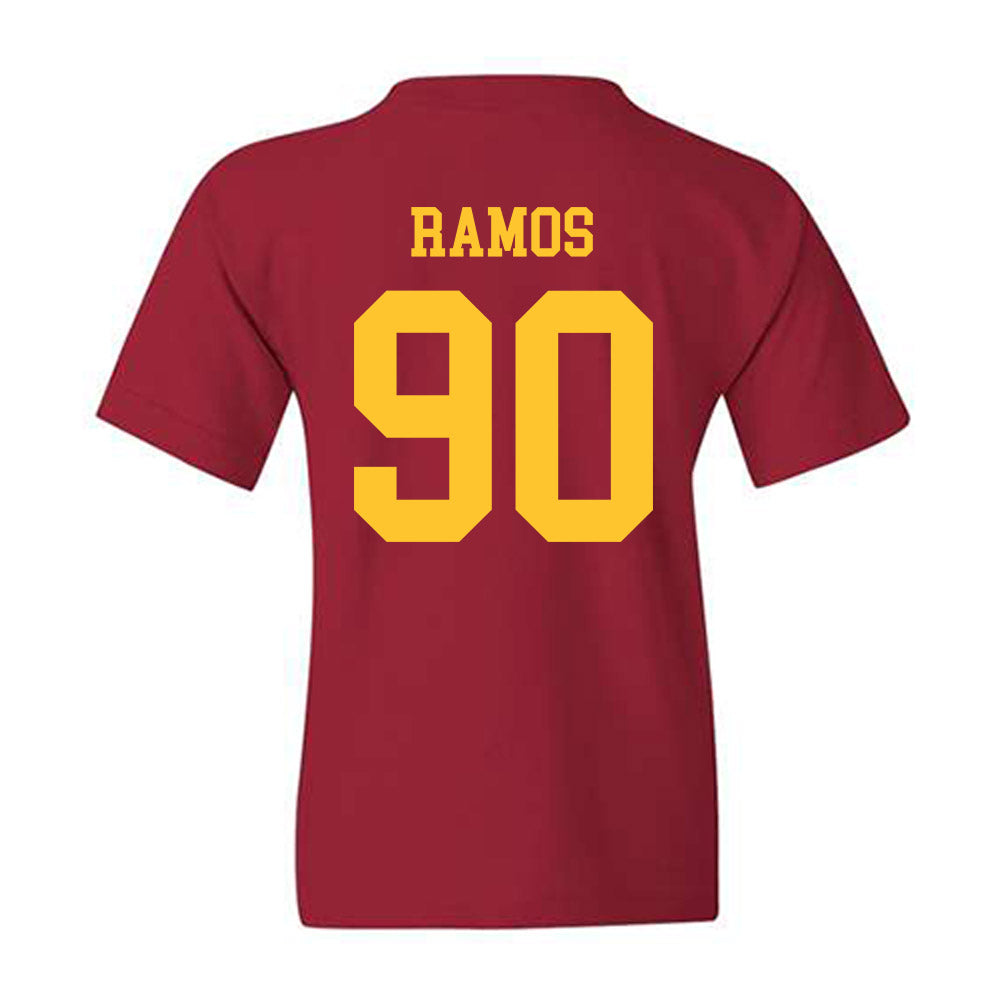 Iowa State - NCAA Football : Jareb Ramos - Sports Shersey Youth T-Shirt-1