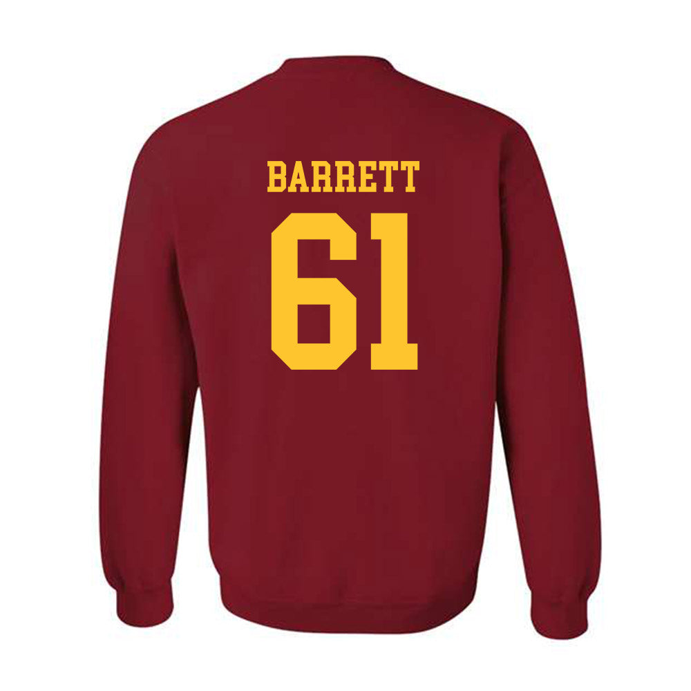Iowa State - NCAA Football : Dylan Barrett - Sports Shersey Crewneck Sweatshirt