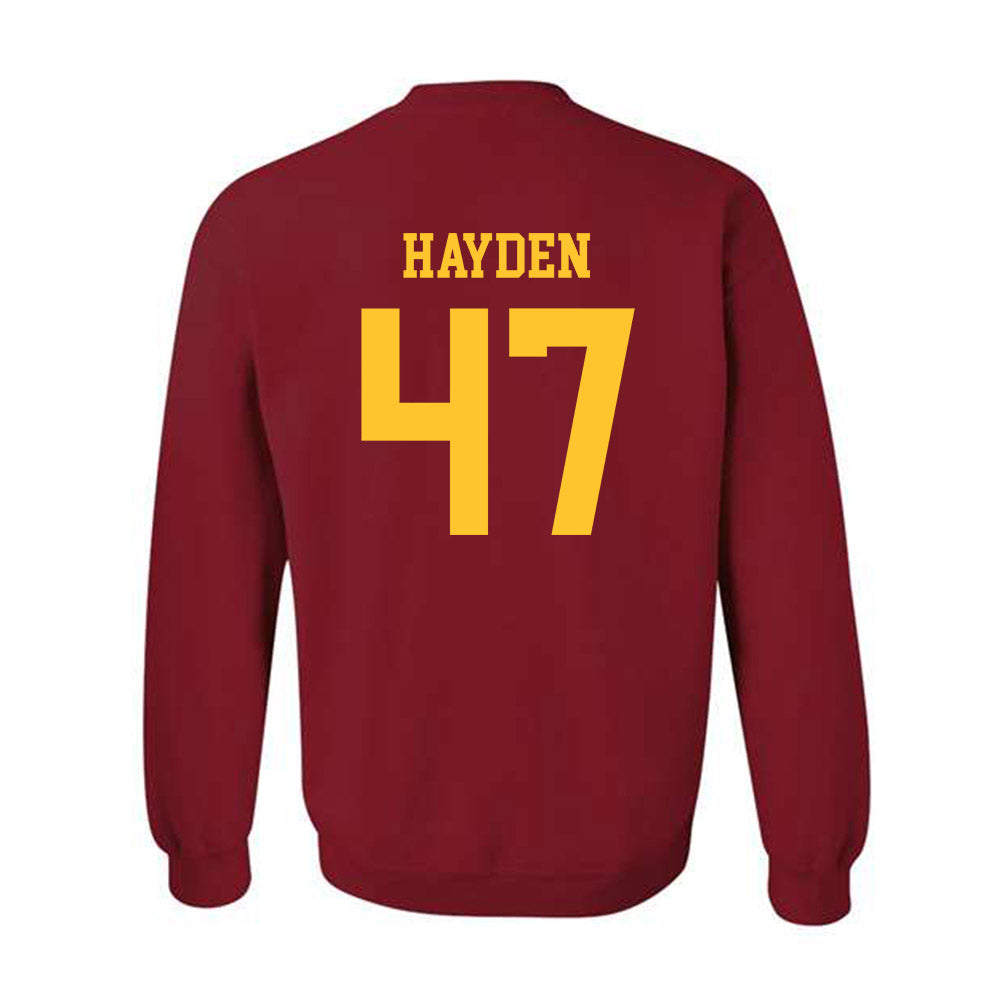 Iowa State - NCAA Football : CJ Hayden - Sports Shersey Crewneck Sweatshirt