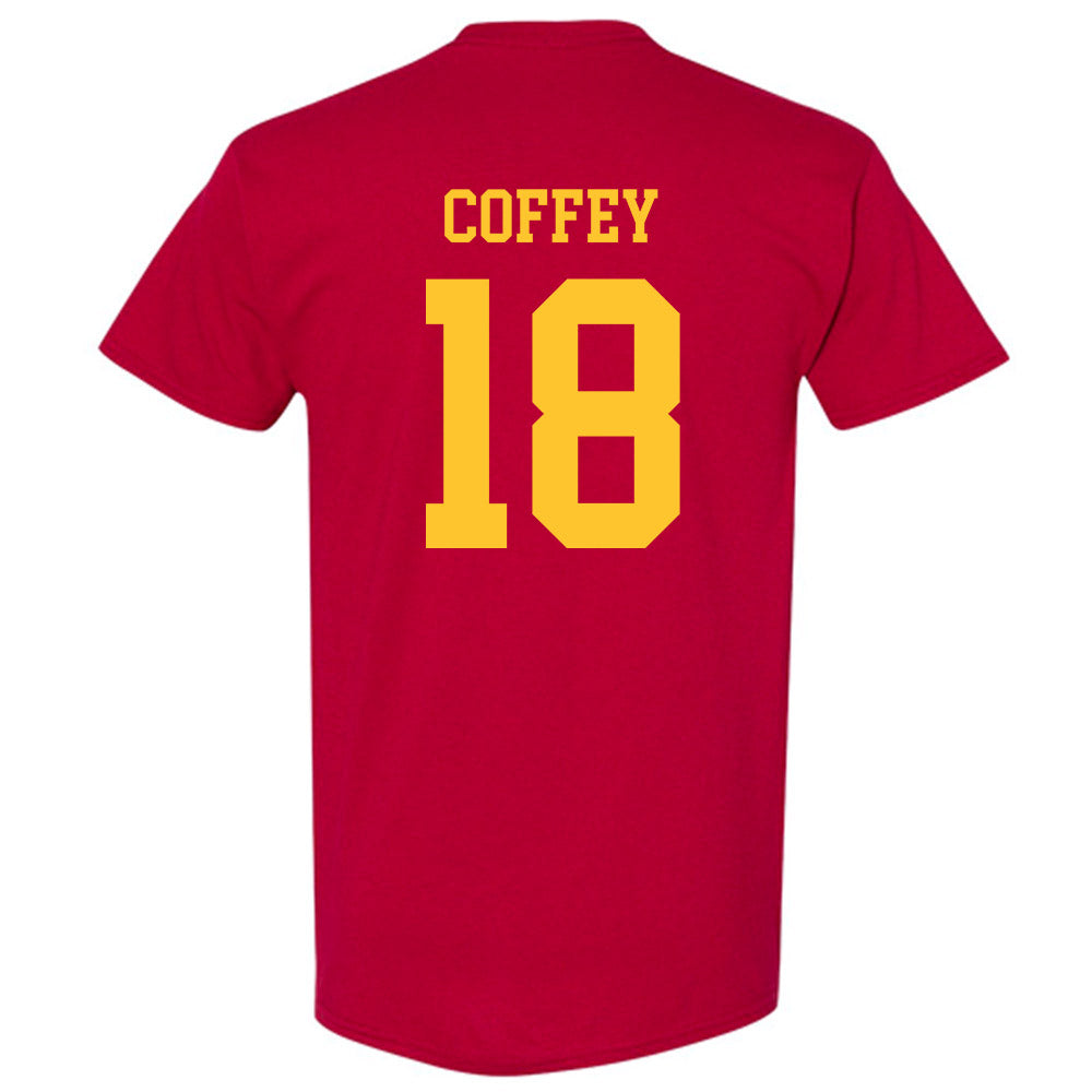 Iowa State - NCAA Football : David Coffey - Sports Shersey T-Shirt