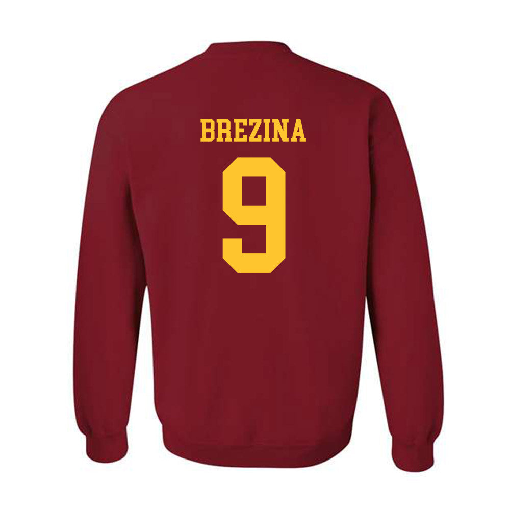 Iowa State - NCAA Football : Cael Brezina - Sports Shersey Crewneck Sweatshirt