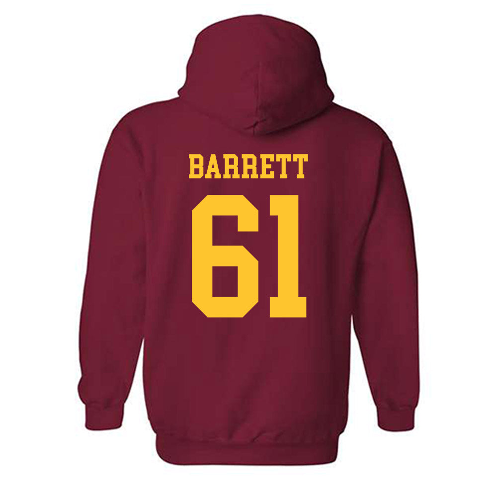 Iowa State - NCAA Football : Dylan Barrett - Sports Shersey Hooded Sweatshirt