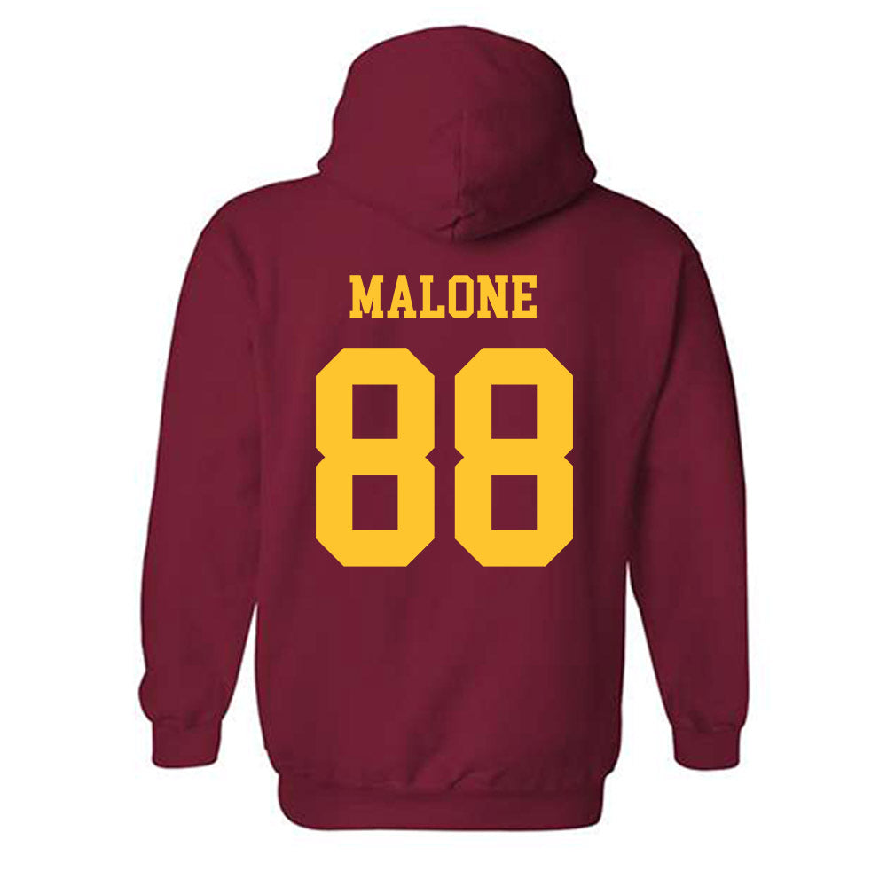 Iowa State - NCAA Football : Dyllan Malone - Sports Shersey Hooded Sweatshirt-1