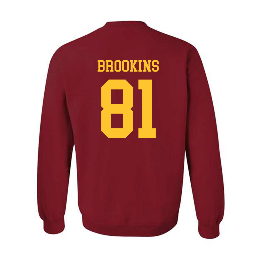 Iowa State - NCAA Football : Karon Brookins - Sports Shersey Crewneck Sweatshirt-1