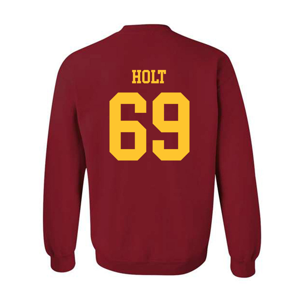 Iowa State - NCAA Football : Dontrell Holt - Sports Shersey Crewneck Sweatshirt