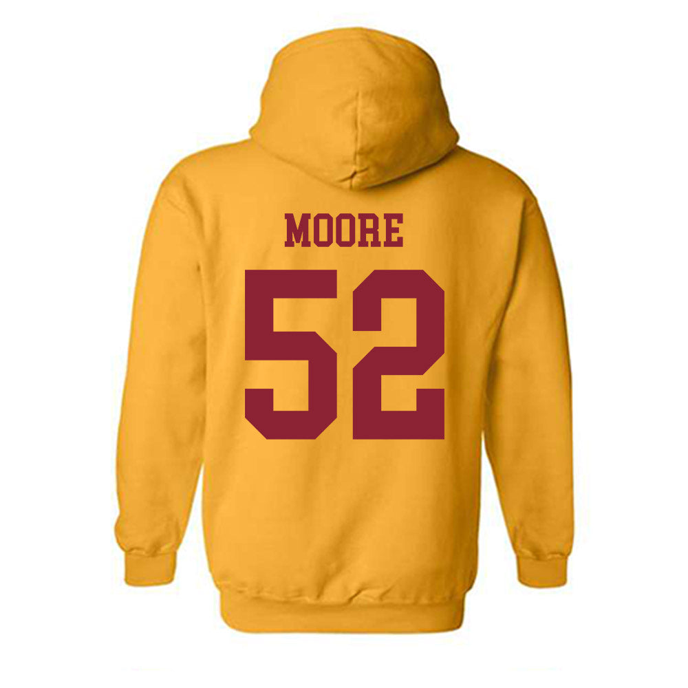 Iowa State - NCAA Football : Kamori Moore - Sports Shersey Hooded Sweatshirt-1