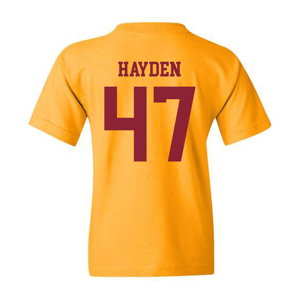 Iowa State - NCAA Football : CJ Hayden - Sports Shersey Youth T-Shirt