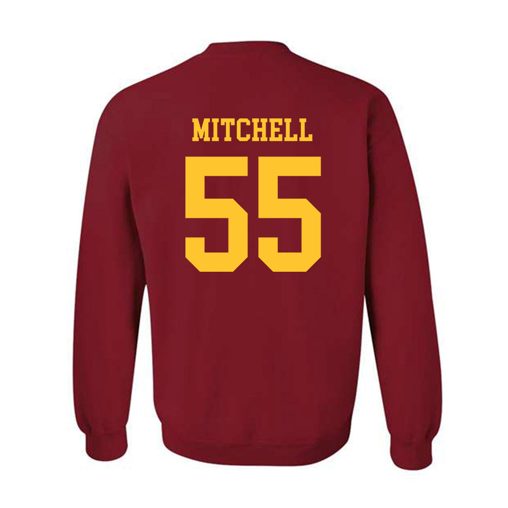Iowa State - NCAA Men's Basketball : Xzavion Mitchell - Sports Shersey Crewneck Sweatshirt-1