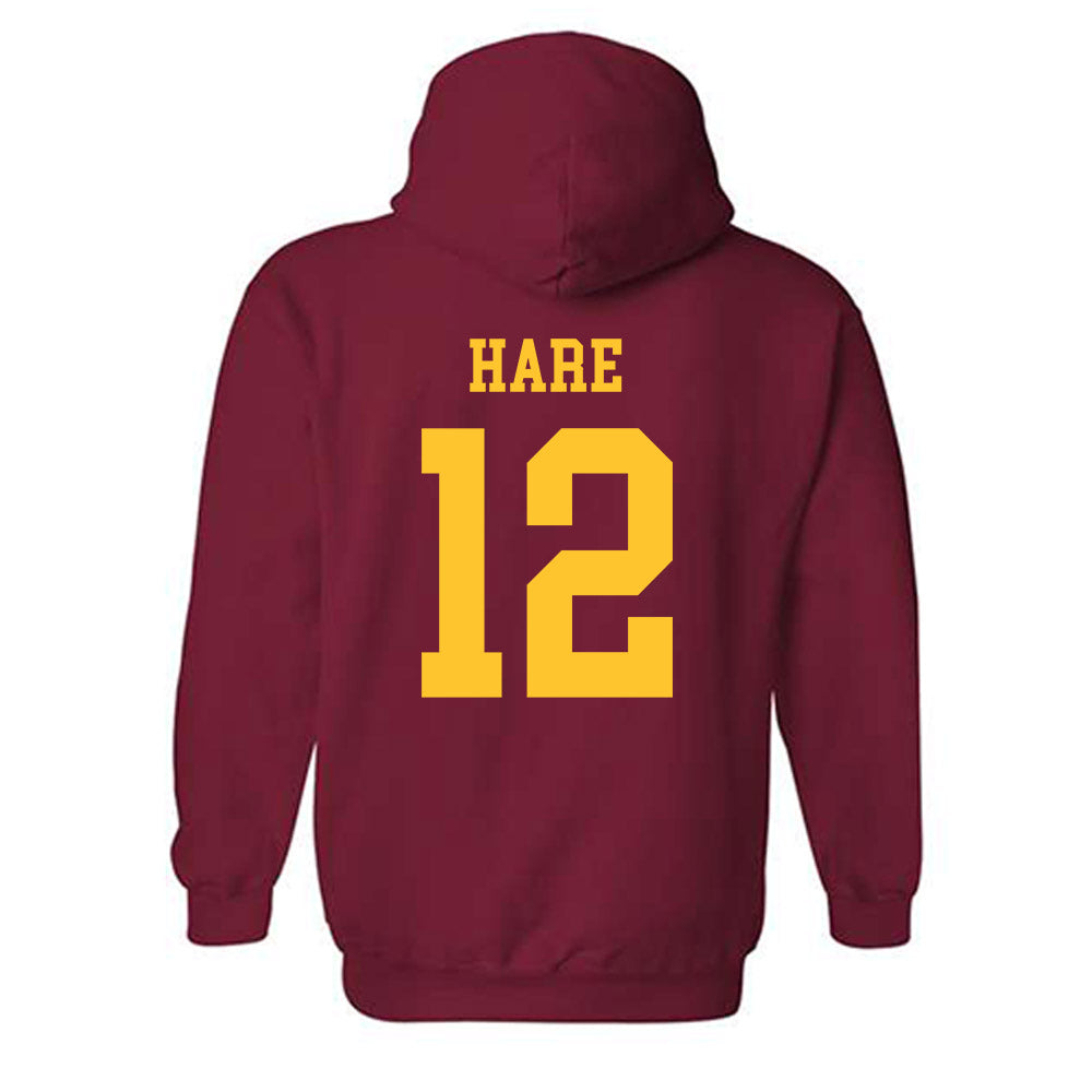 Iowa State - NCAA Women's Basketball : Kenzie Hare - Sports Shersey Hooded Sweatshirt