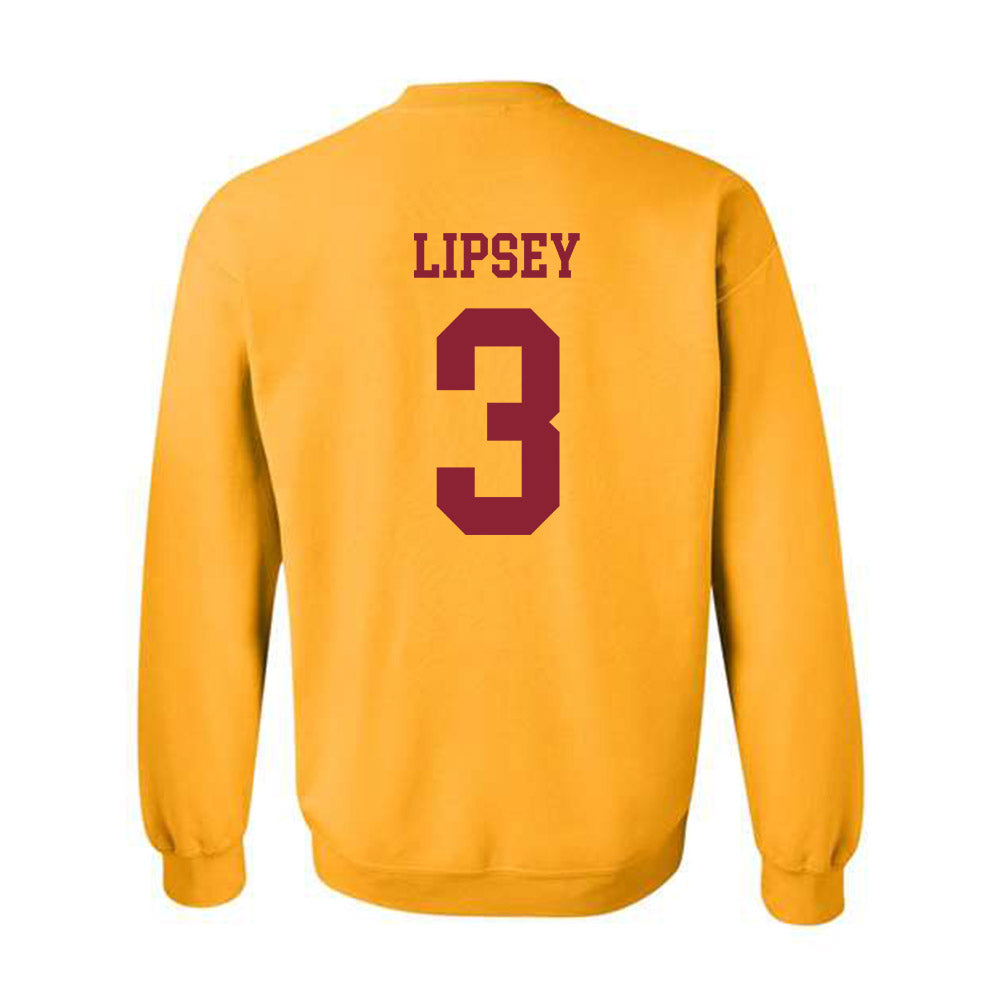 Iowa State - NCAA Men's Basketball : Tamin Lipsey - Sports Shersey Crewneck Sweatshirt-1