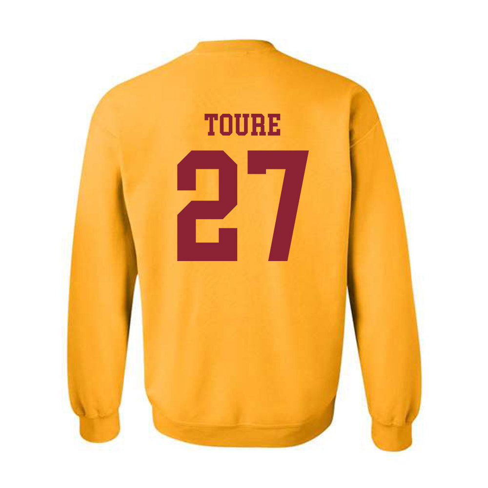 Iowa State - NCAA Men's Basketball : Killyan Toure - Sports Shersey Crewneck Sweatshirt-1