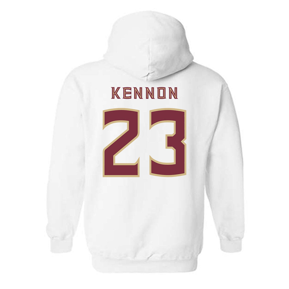 FSU - NCAA Football : Chauncey Kennon - Replica Shersey Hooded Sweatshirt-1