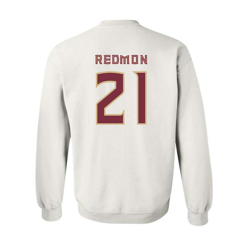 FSU - NCAA Football : Max Redmon - Replica Shersey Crewneck Sweatshirt-1
