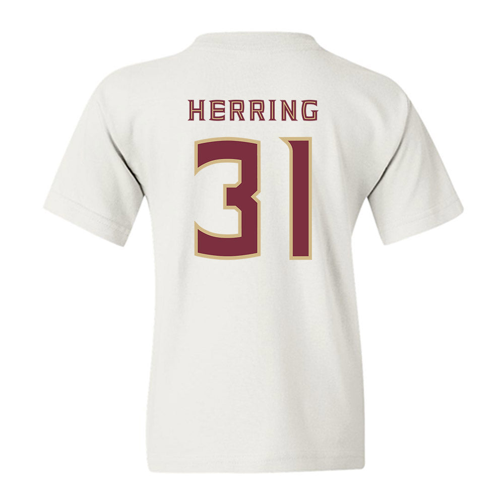 FSU - NCAA Football : Elijah Herring - Replica Shersey Youth T-Shirt-1