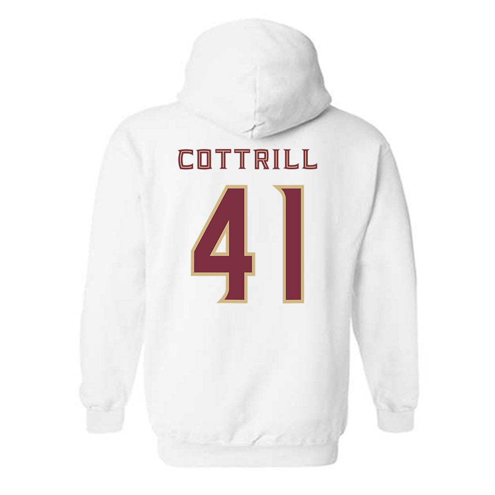 FSU - NCAA Football : AJ Cottrill - Replica Shersey Hooded Sweatshirt-1