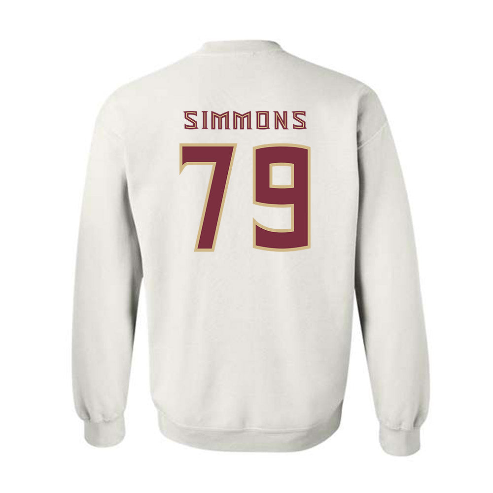 FSU - NCAA Football : Lucas Simmons - Crewneck Sweatshirt