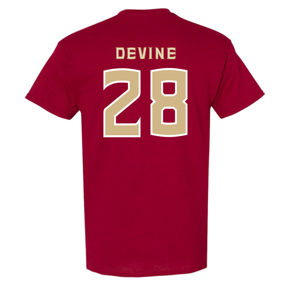 FSU - NCAA Women's Lacrosse : Aine Devine - Replica Shersey T-Shirt-1