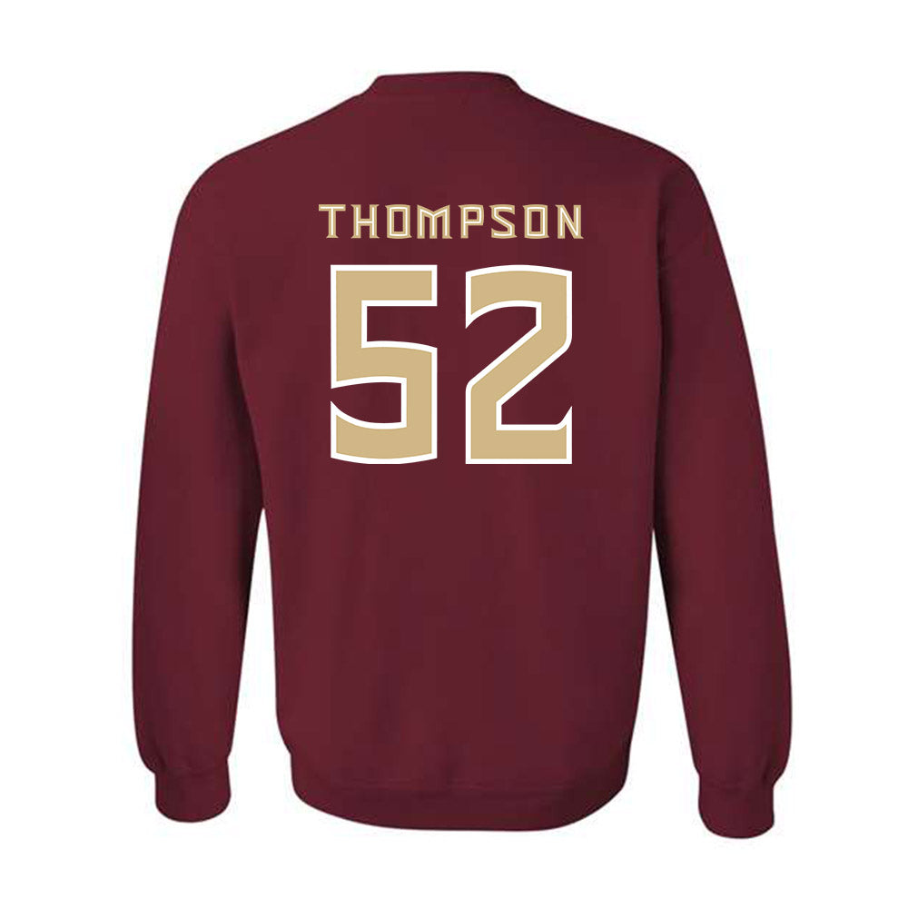 FSU - NCAA Football : Chavez Thompson - Replica Shersey Crewneck Sweatshirt-1