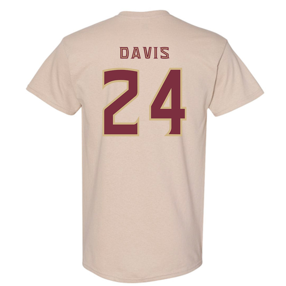 FSU - NCAA Women's Basketball : Pania Davis - Replica Shersey T-Shirt-1