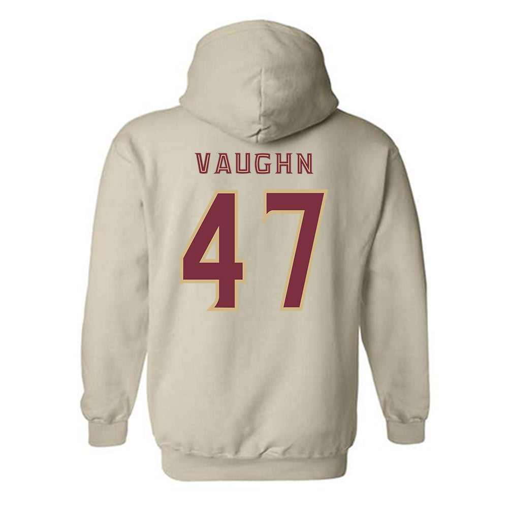 FSU - NCAA Baseball : Rhett Vaughn - Replica Shersey Hooded Sweatshirt