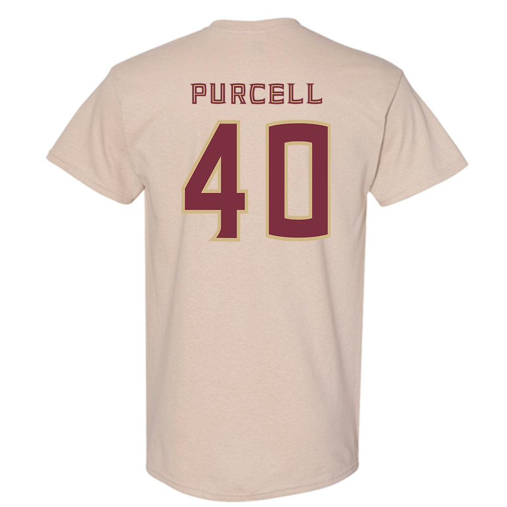 FSU - NCAA Baseball : Brodie Purcell - Replica Shersey T-Shirt-1