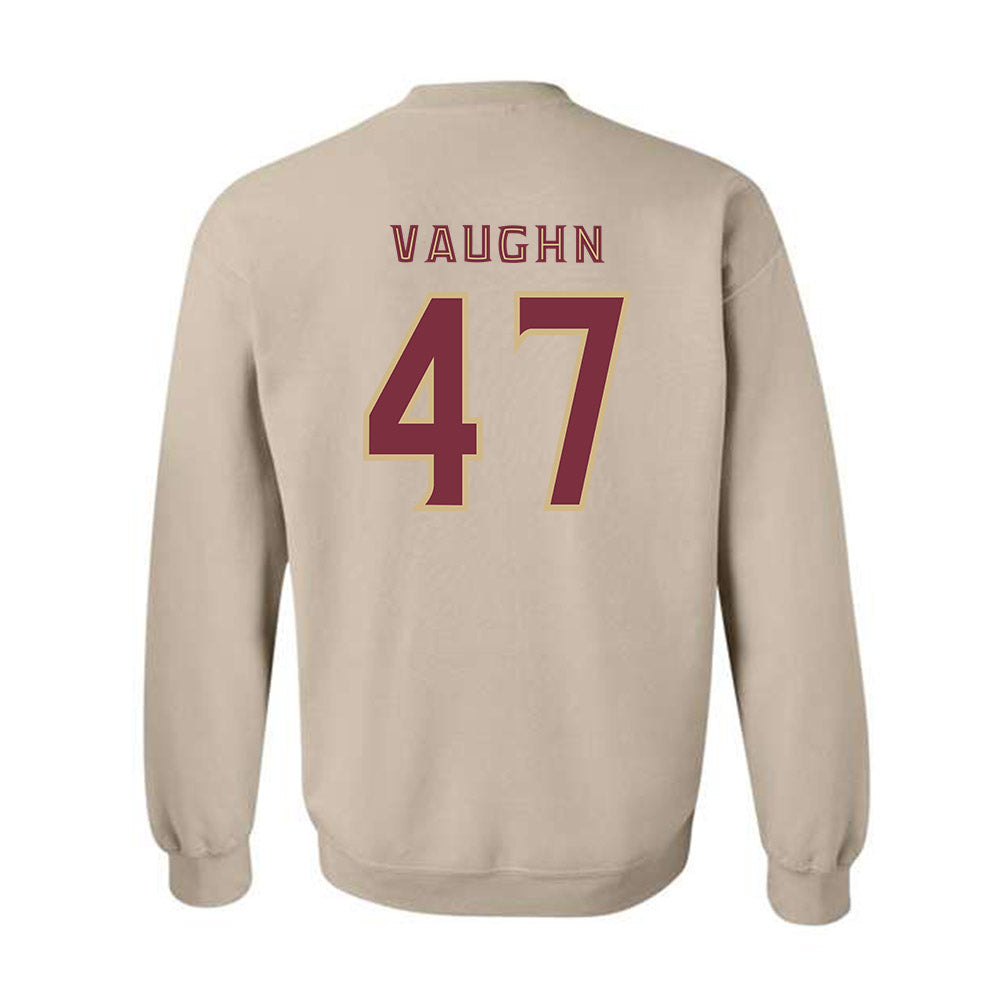 FSU - NCAA Baseball : Rhett Vaughn - Replica Shersey Crewneck Sweatshirt