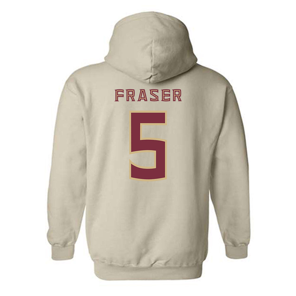 FSU - NCAA Baseball : Gabe Fraser - Replica Shersey Hooded Sweatshirt-1