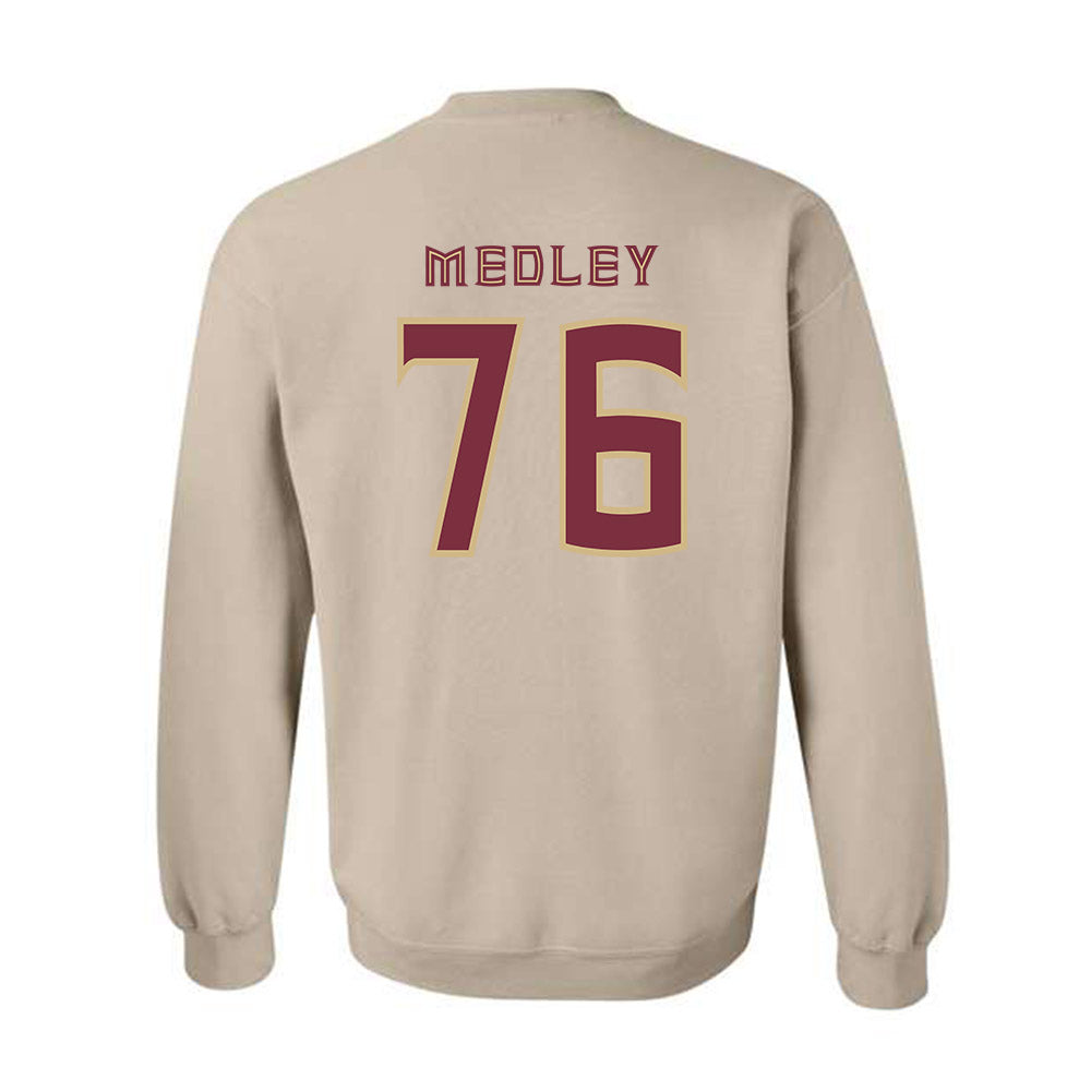 FSU - NCAA Football : Adrian Medley - Replica Shersey Crewneck Sweatshirt-1