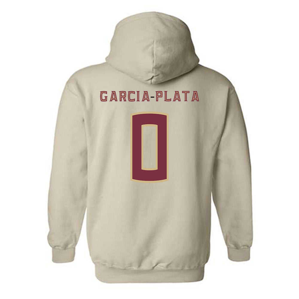 FSU - NCAA Men's Basketball : Maximo Garcia-Plata - Replica Shersey Hooded Sweatshirt-1