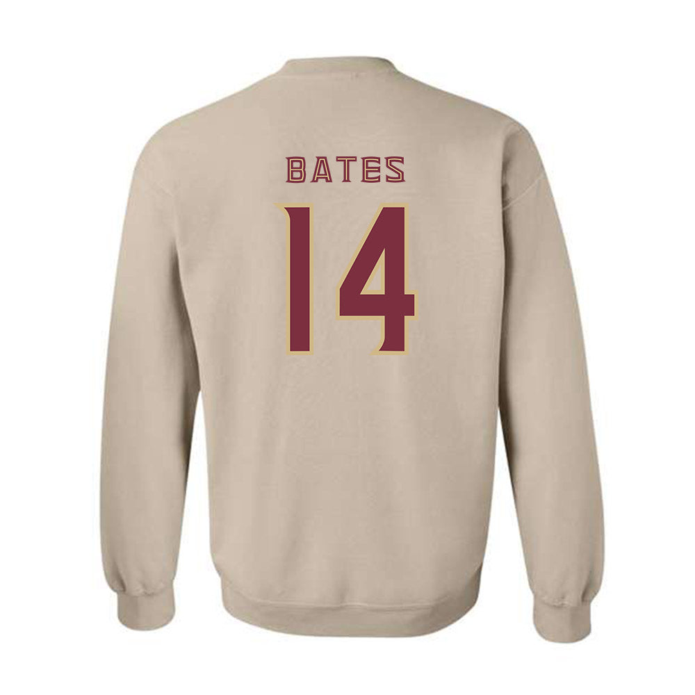 FSU - NCAA Football : Cai Bates - Replica Shersey Crewneck Sweatshirt