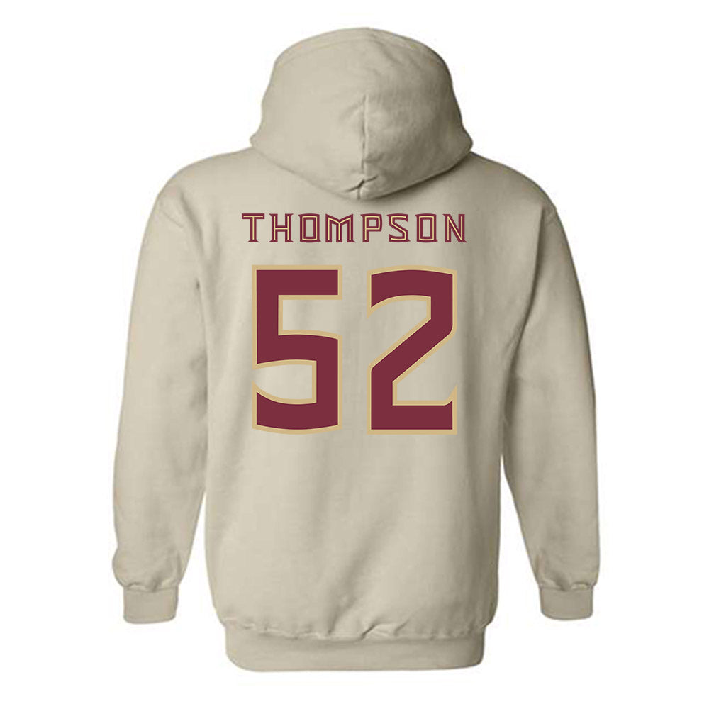 FSU - NCAA Football : Chavez Thompson - Replica Shersey Hooded Sweatshirt-1