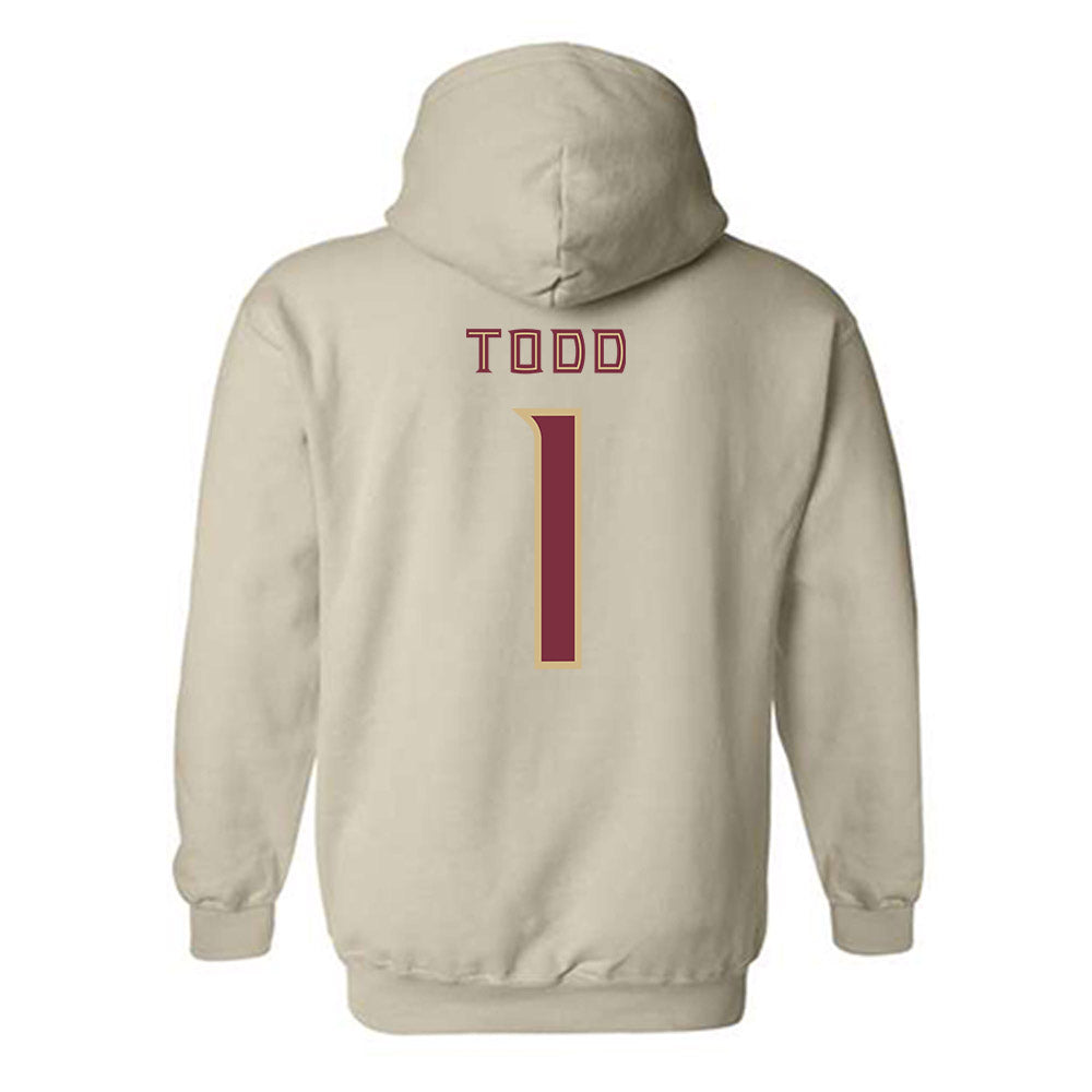 FSU - NCAA Women's Soccer : Adelyn Todd - Replica Shersey Hooded Sweatshirt