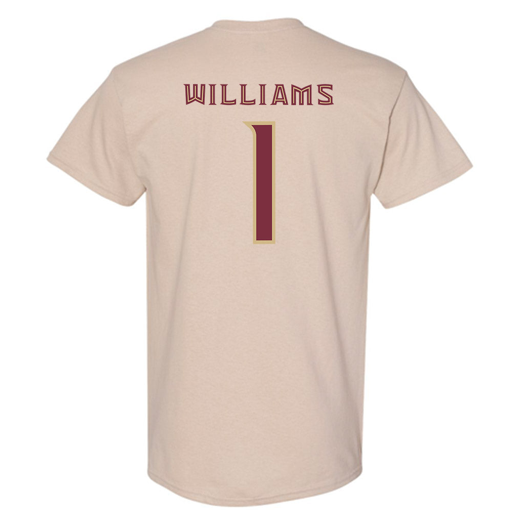 FSU - NCAA Baseball : Chase Williams - Replica Shersey T-Shirt-1