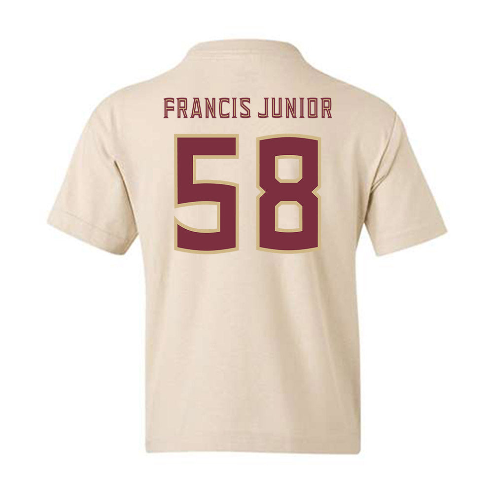 FSU - NCAA Football : Luke Francis Junior - Replica Shersey Youth T-Shirt-1